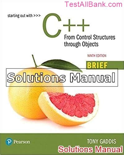 Download Starting Out With C Solutions 