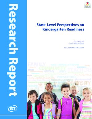 State Level Perspectives On Kindergarten Readiness Wiley Online Kindergarten Readiness Statistics - Kindergarten Readiness Statistics