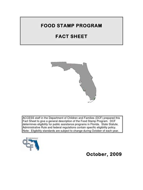 state of florida food stamp program