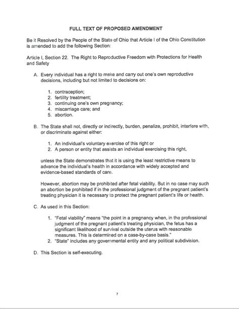 state of ohio issue 1