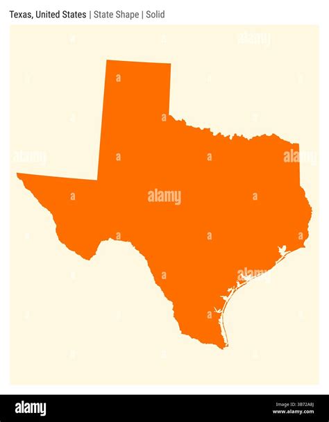 state of texas shape