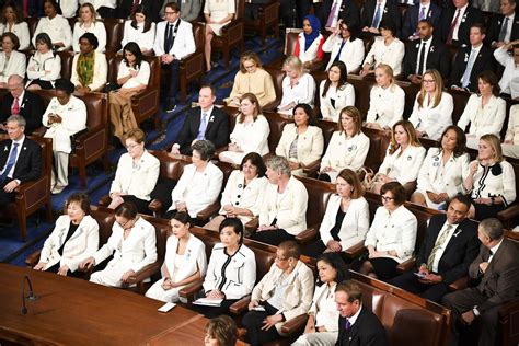 State Of The Union Why Women Wore White Letter A To Color - Letter A To Color