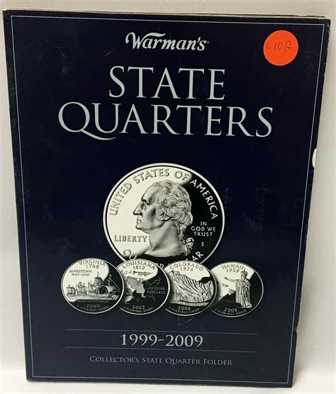 Read State Quarters For Kids 1999 2009 Collectors State Quarter Folder Warmans Kids Coin Folders 