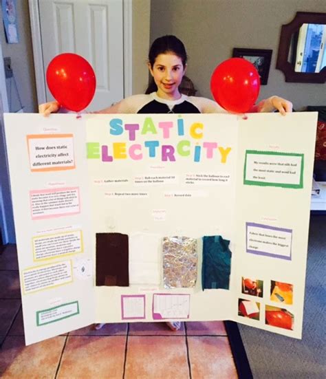 Static Electricity Science Fair Projects Wovo Org Static Electricity Science - Static Electricity Science