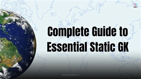 Static Gk Meaning