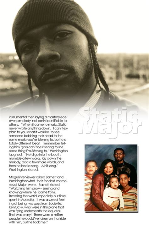static major biography