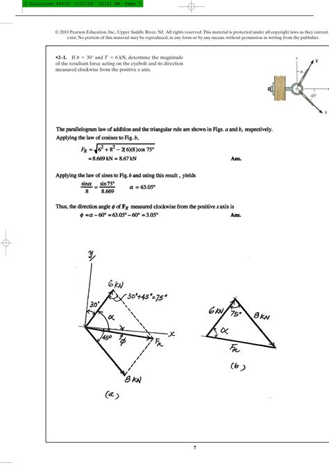 Statics Solution Manual Chapter 2
