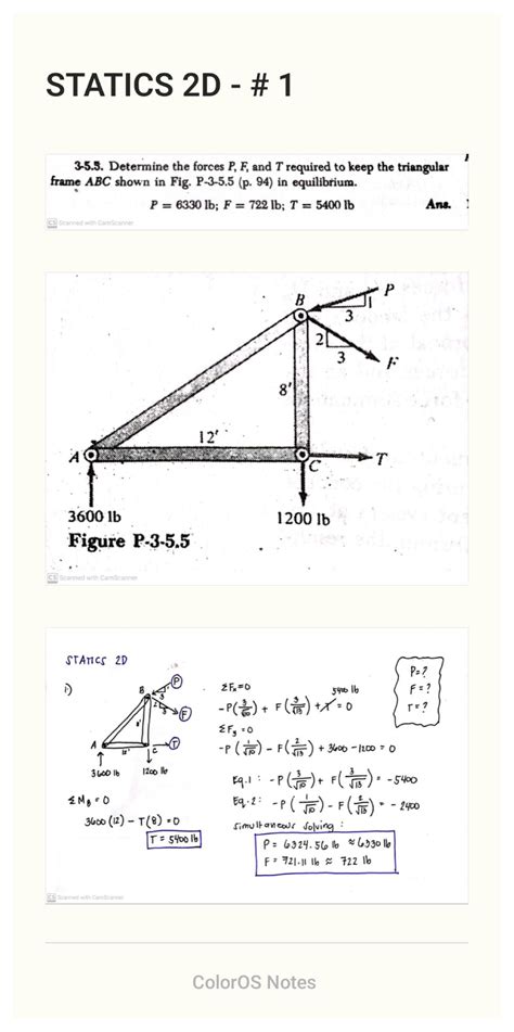 Full Download Statics Problems And Solutions 