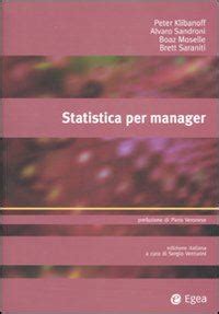 Statistica Per Manager