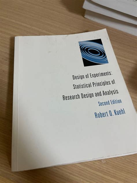 Statistical Principles Of Research Design And Analysis
