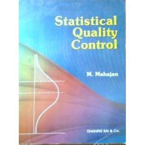 Statistical Quality Control Mahajan