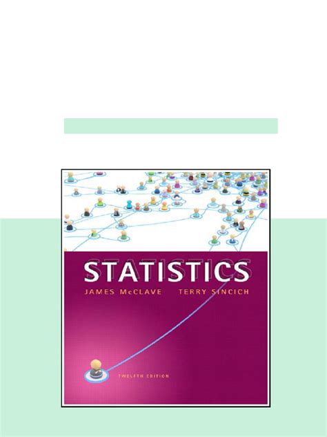 Statistics 12th Edition Mcclave