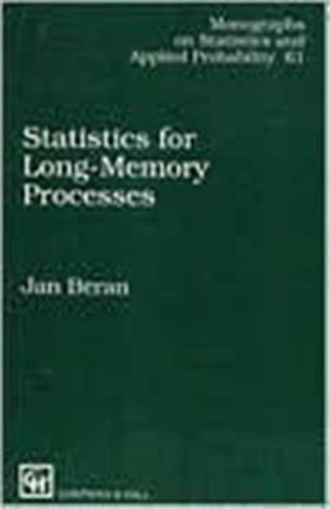 statistics for long memory processes beran pdf