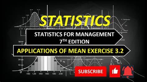 Statistics For Management 7th Ed Student Lecture Notes