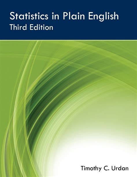 Statistics In Plain English Third Edition