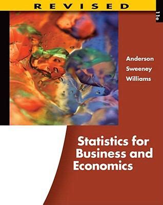 Download Statistics 11Th Edition Anderson Sweeney Williams 