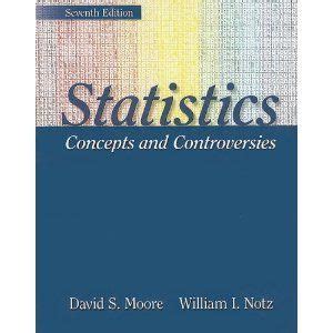 Read Online Statistics Concepts And Controversies 7Th Edition 