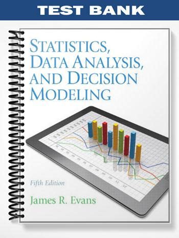 Read Statistics Data Analysis And Decision Modeling Test Bank Chapter 5 11 