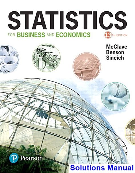 Download Statistics For Business Economics Solutions Manual 