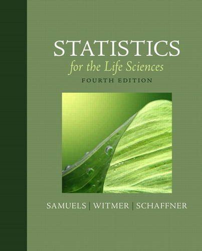 Full Download Statistics For Life Sciences 4Th Edition Solution Manual 
