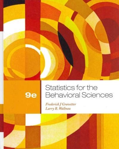 Read Statistics For The Behavioral Sciences Solutions Manual 