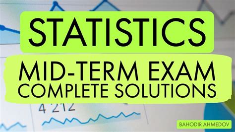 Download Statistics Midterm Exam Answers 