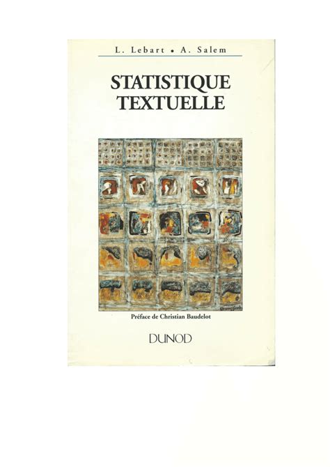 Statistique Textuelle