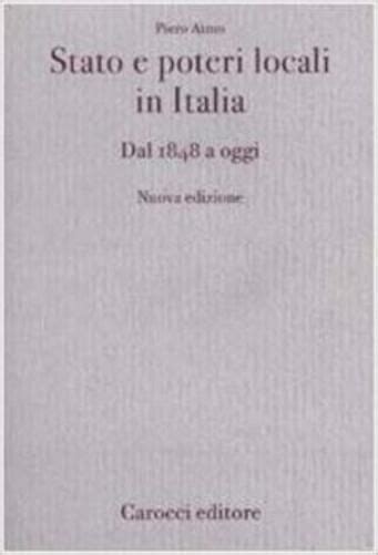 Read Stato E Poteri Locali In Italia Dal 1848 Ad Oggi 