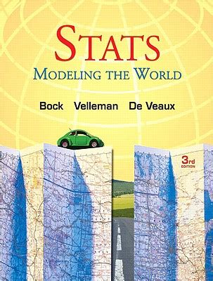 Read Online Stats Modeling The World 1St Edition 