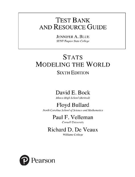 Read Stats Modeling The World Ap Edition Solutions 