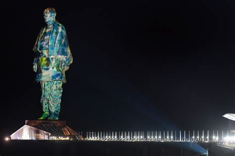 Statue Of Unity Laser Show Timings