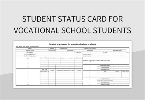 Status Card Template