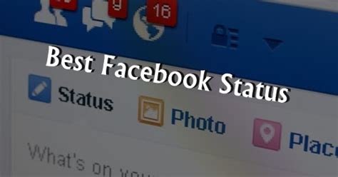Status Facebook