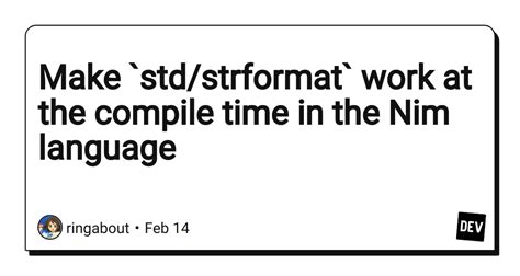 std/parsecsv - Nim