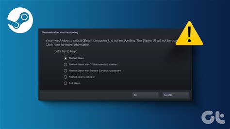 Steam Not Responding