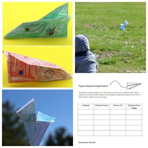 Steam Paper Airplane Experiment To Challenge Your Kids Paper Planes Science Experiment - Paper Planes Science Experiment