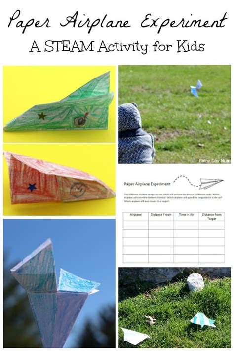 Steam Paper Plane Challenge Paper Aeroplane Experiment Twinkl Paper Plane Science Experiments - Paper Plane Science Experiments