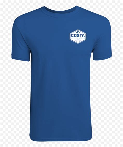 Steel Blue Menu0027s Classic T Shirt Front And Kaos Polos Depan Belakang Hd - Kaos Polos Depan Belakang Hd