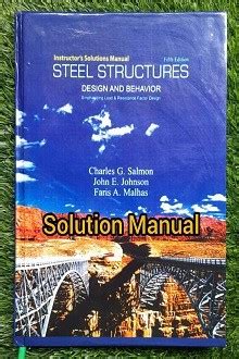 Full Download Steel Structures Design And Behavior Solution Manual 