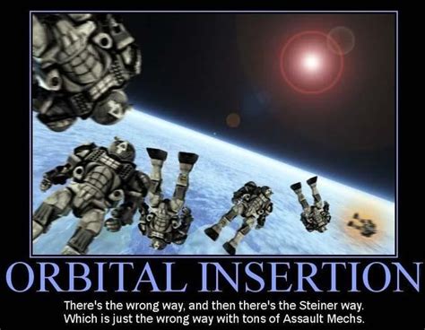 steiner orbital insertion BattleTech Know Your Meme