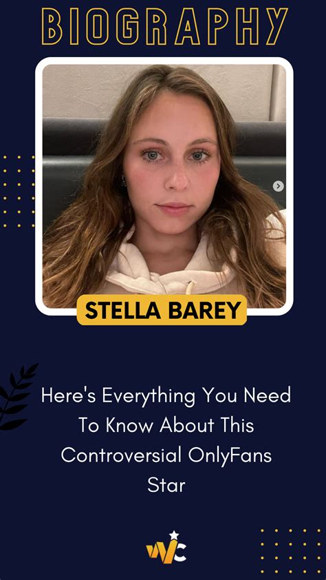 stella bareys