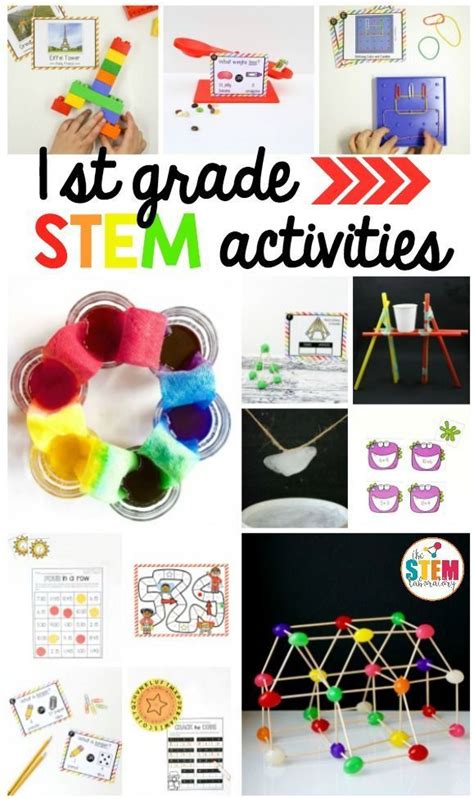 Stem Activities For 1st Grade Steamsational First Grade Activities - First Grade Activities