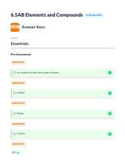 Read Online Stemscopes Answers8 6B 