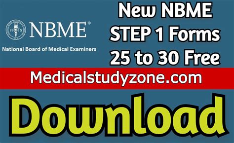 Step 1 Nmbe Forms Free Pdf