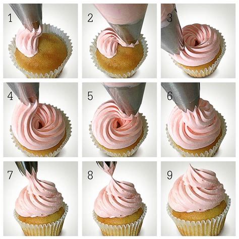 Step By Step Cupcake Decorating