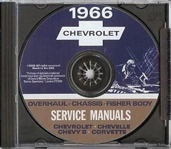 Read Online Step By Step 1966 Chevrolet Repair Shop Service Manual Cd Includes Biscayne Bel Air Impala Super Sport Chevelle Malibu Ss 396 El Camino Chevy Ii Nova And Corvette Chevy 66 