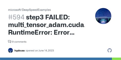step3 FAILED multi_tensor_adam.cuda.o RuntimeError Error building