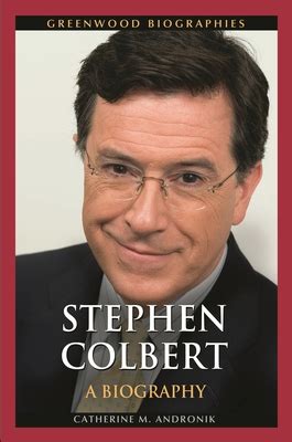 stephen colbert character biography sheet