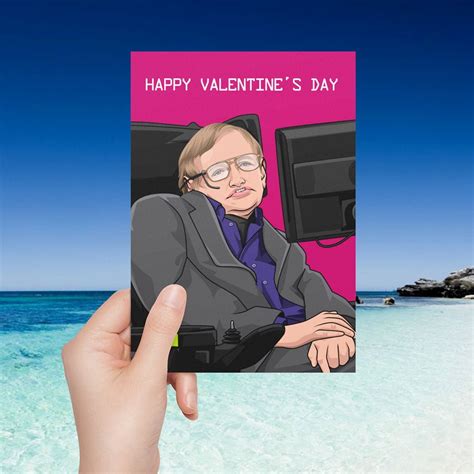 Stephen Hawking Valentine Card