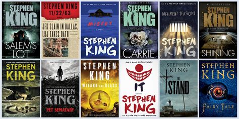 stephen king books in order written